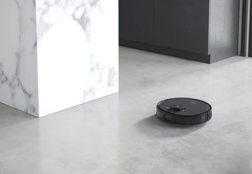 robot vacuum and mop self cleaning